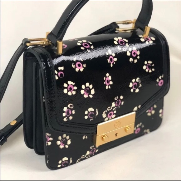 Tory Burch Bags Tory Burch Juliette Floral Printed Mini Top Handle